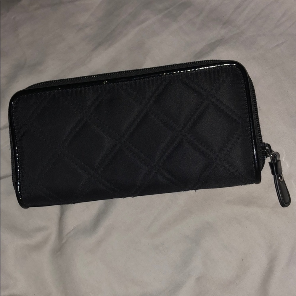 5/$25✨Harrods Black Quilted & Sequin Wallet - Picture 3 of 8